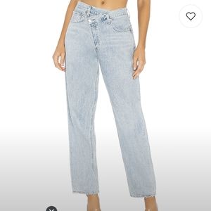 Agolde Criss Cross Jeans in Suburbia